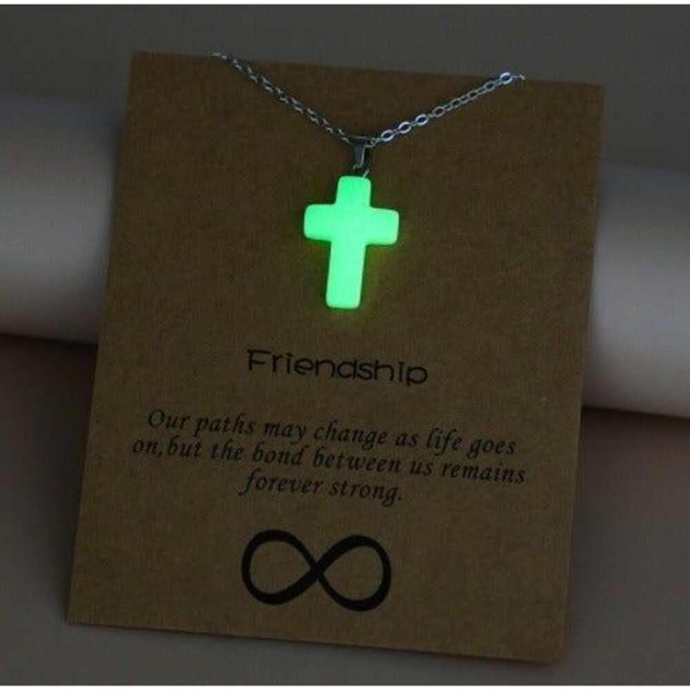 Luminous Cross Necklace Pendant